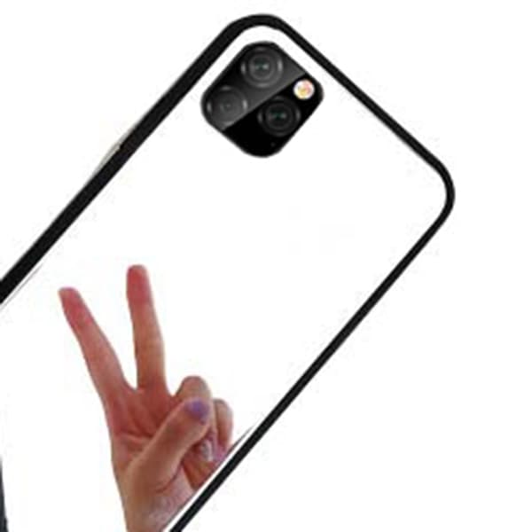 iPhone 11 Pro Max - Genomtänkt Spegelskal Silver