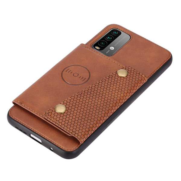Xiaomi Redmi 9T - Skal med Korthållare Mörkblå