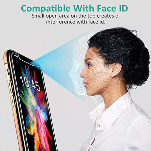 iPhone 11 Pro Max 10-PACK Skærmbeskytter Standard 9H 0,3 mm HD-Clear Transparent/Genomskinlig