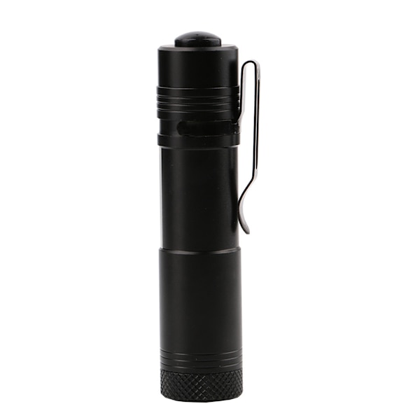 Mini COB LED Liten och Smidig Ficklampa Svart