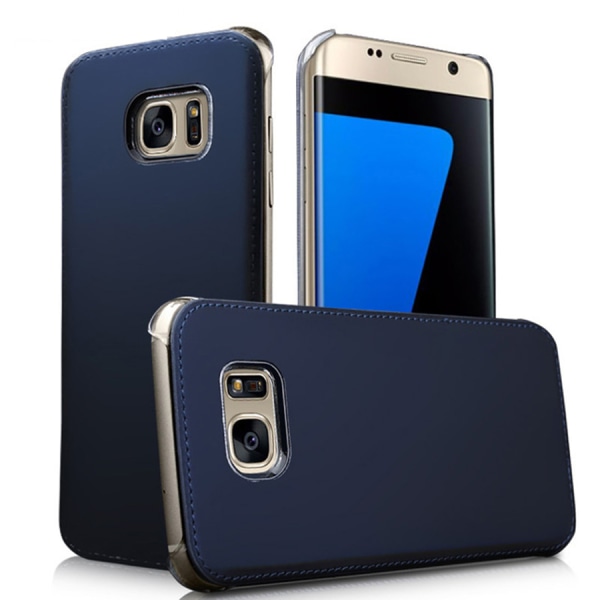 Samsung Galaxy S7 Edge - Stilfuldt cover (Classic-T) Marinblå