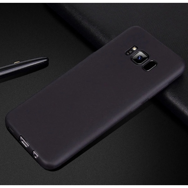Samsung Galaxy S8 PLUS glatt silikondeksel (NKOBEE) Ljusrosa Ljusrosa