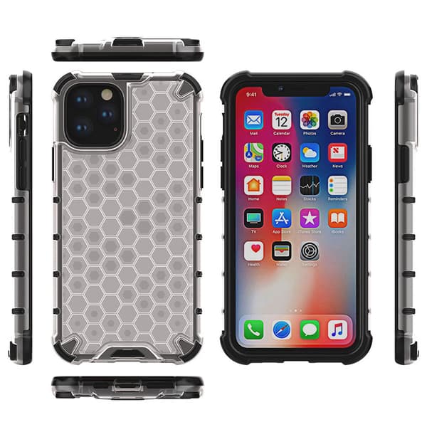 iPhone 11 Pro - Slittåligt Skal i Bikupa Design Grön Grön