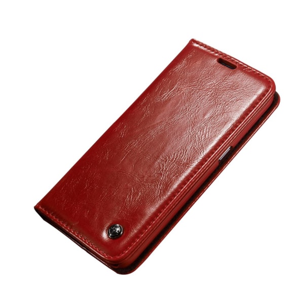 Stilig lommebokdeksel fra CASEME til Samsung Galaxy S7 Edge Vit