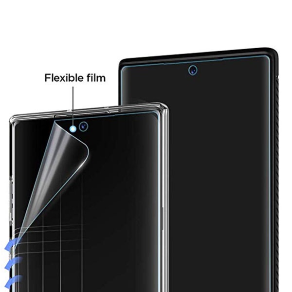 2-PAKK Samsung Galaxy S21 FE Hydrogel Skjermbeskytter HD 0,2mm Transparent