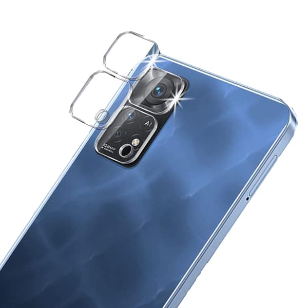Redmi Note 11 Skärmskydd och Kameralinsskydd (2-pack) Transparent