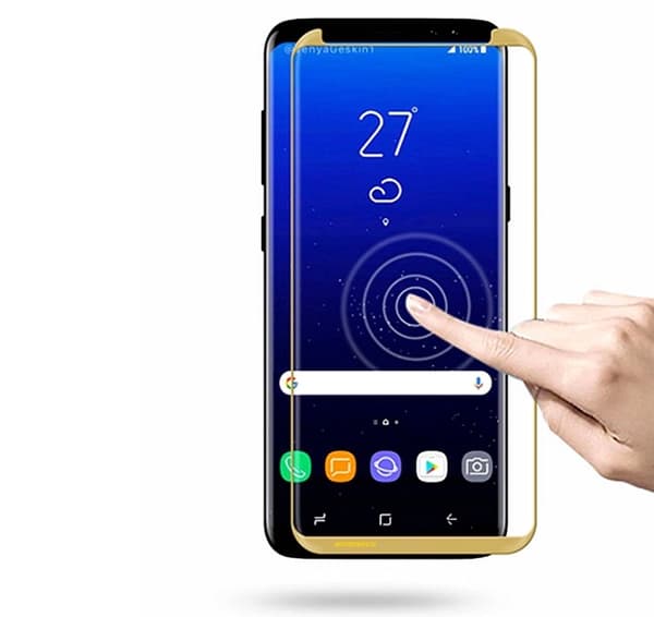 Samsung Galaxy S8+ Skärmskydd CASE-Friendly 2-PACK ProGuard Blå