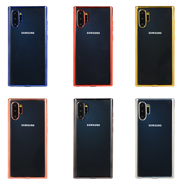 Silikonskal - Samsung Galaxy Note10+ Silver Silver