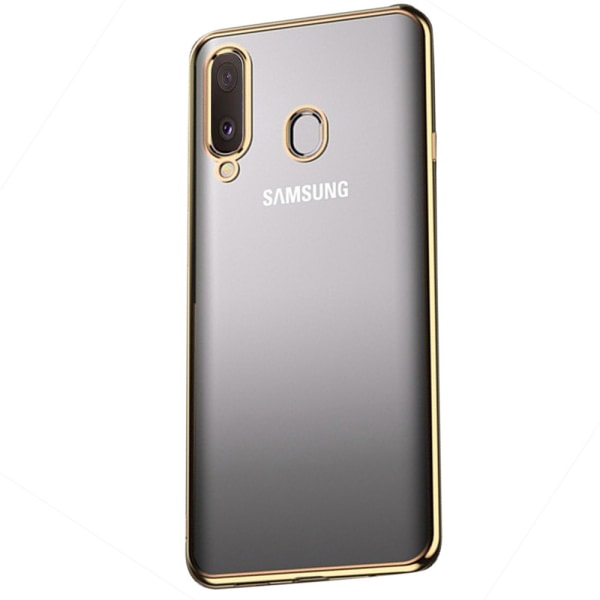 Samsung Galaxy A20E - Silikondeksel Guld Guld