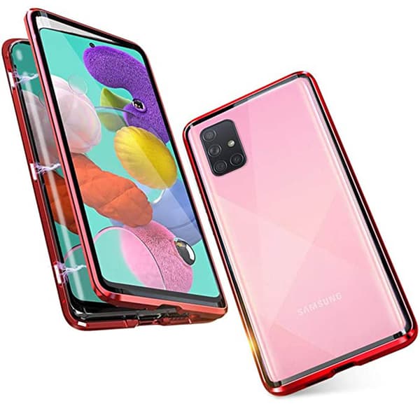 Samsung Galaxy A71 - Full Cover Magnetic Cover Blå