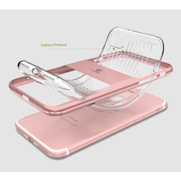 iPhone 6/6S PLUS - FLOVEME Hybridskal med stötdämpning Marinblå