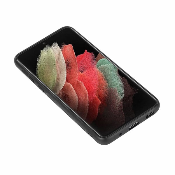 Samsung Galaxy S21 Ultra - Gjennomtenkt praktisk 2-1 lommebokveske Mörkgrön