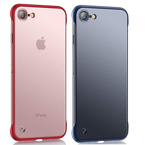 iPhone 8 - Stilfuldt ultratyndt beskyttelsescover Röd