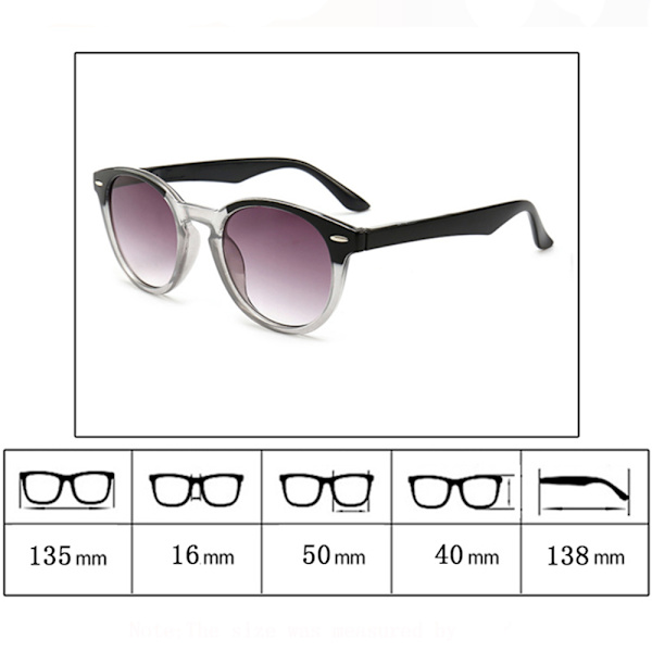 Smarte solbriller med styrke! (1,0 til 4,0) Rosa +3