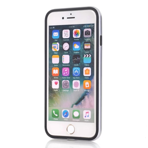 iPhone 8 - Beskyttelsescover med Kickstand fra LEMAN Grå