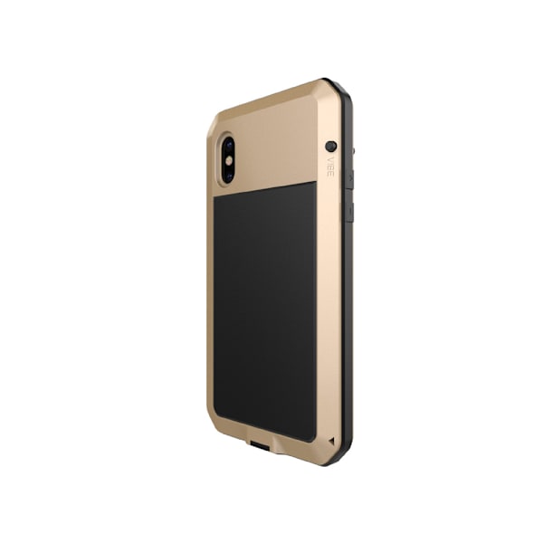 Army HEAVY DUTY Shock Drop (Stryktålig) Aluminum för iPhone X/XS Guld