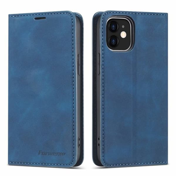 iPhone 12 - Pungetui FORWENW Svart