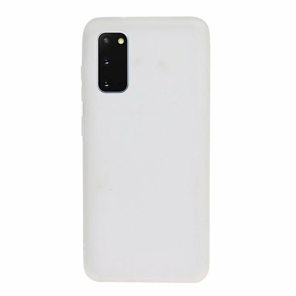 Samsung Galaxy S20 - Tyylikäs suojakotelo silikonista Svart
