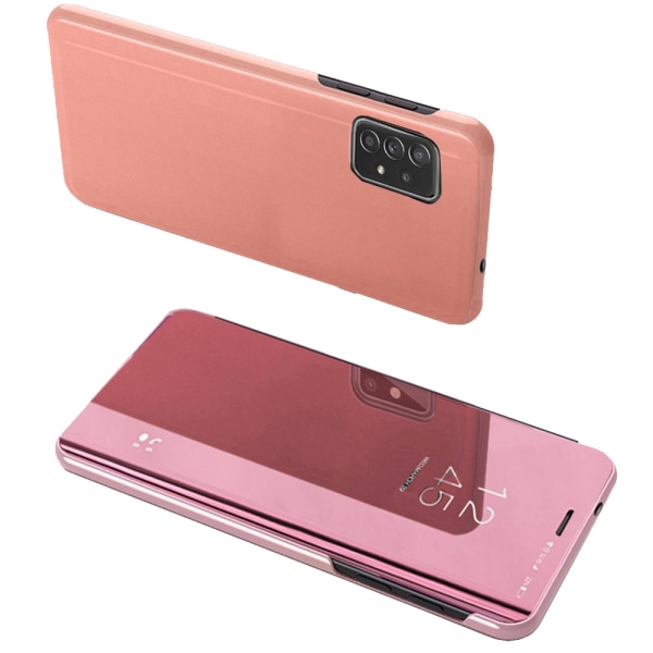 Samsung Galaxy A33 5G - Elegant Smidigt Fodral (LEMAN) Roséguld