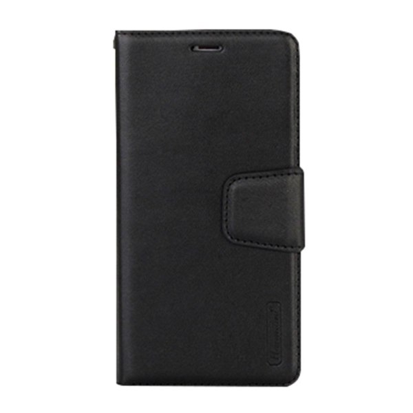 iPhone 12 - beskyttende elegant lommebokdeksel (Hanman) Svart