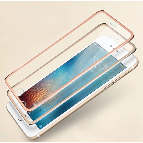 ProGuard 4-PACK HD Original-Skärmskydd (Alu-Edition) iPhone 6/6S Roséguld