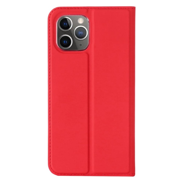iPhone 12 Pro Max - Gennemtænkt praktisk pung etui Röd