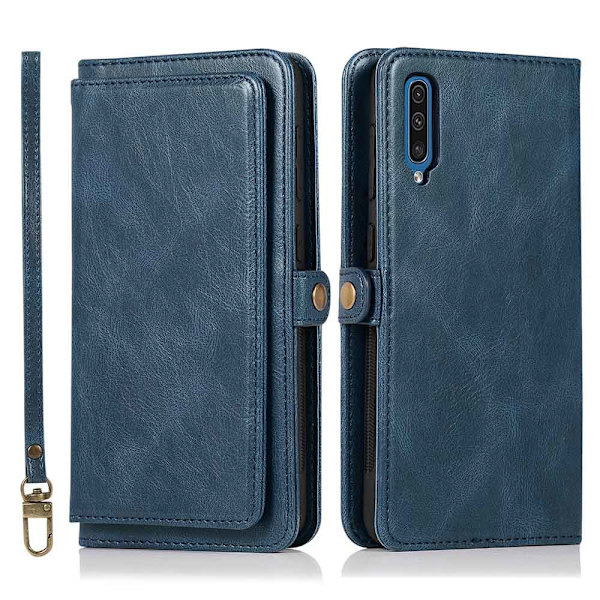 Samsung Galaxy A50 - Robust Plånboksfodral Svart