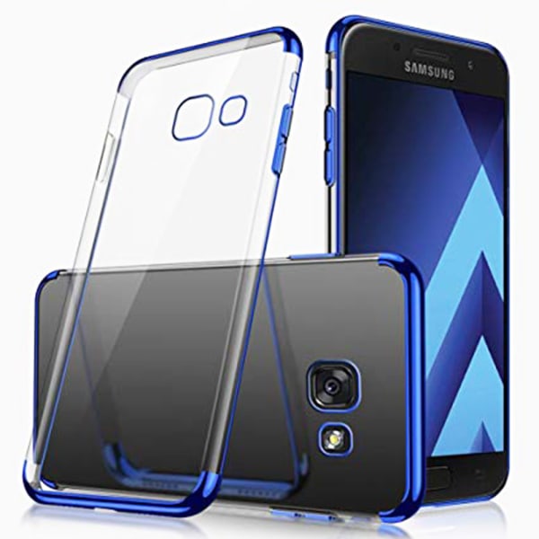 Eksklusivt silikondeksel (Floveme) - Samsung Galaxy A5 2017 Blå