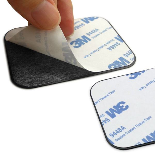 Metalplade til mobilholder (magnetisk holder) Grå