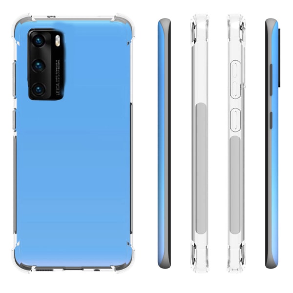 Genomtänkt Skyddsskal - Huawei P40 Transparent/Genomskinlig