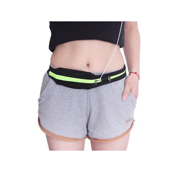 Vedenkestävä juoksureppu/juoksuvyö (One size) Grön
