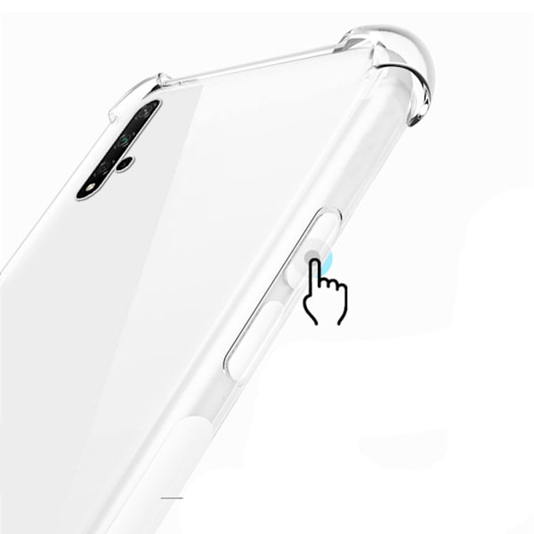 Silikonskal - Huawei Nova 5T Transparent/Genomskinlig Transparent/Genomskinlig