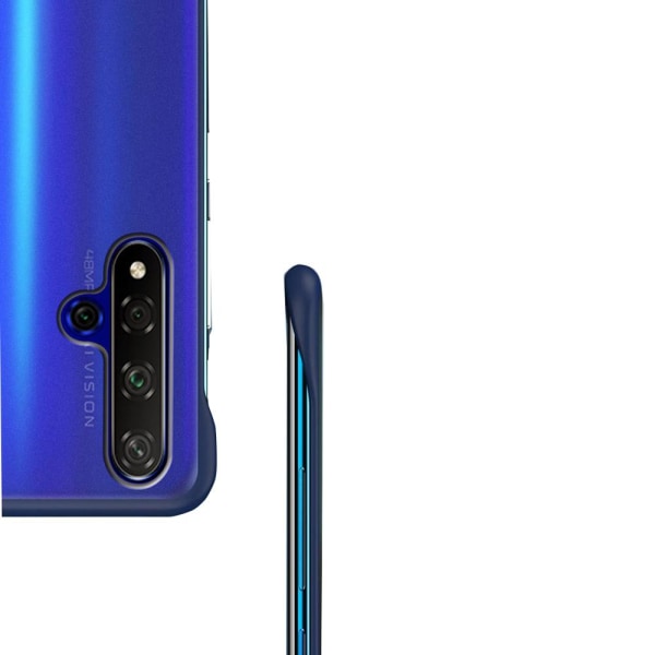 Huawei Nova 5T - Holdbart stilfuldt ultratyndt cover Mörkblå