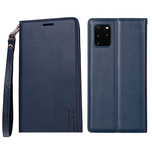 Samsung Galaxy S20 Plus - Elegant HANMAN Plånboksfodral Svart