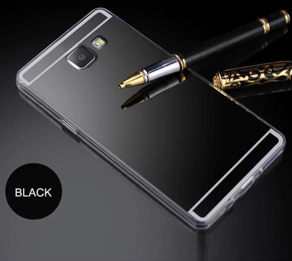 Samsung Galaxy A5 (2016) SKAL från LEMAN med Spegeldesign Silver