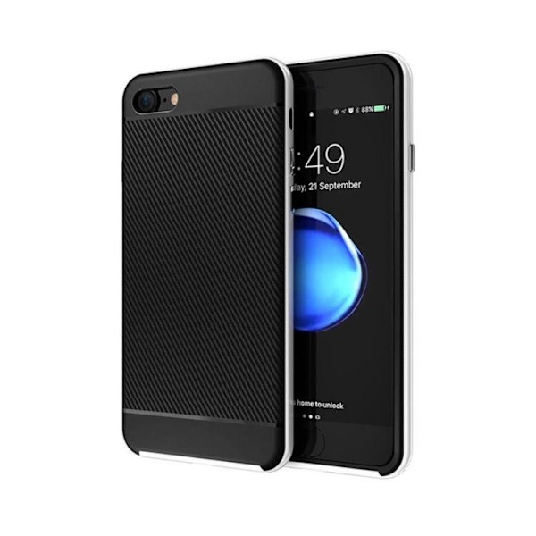 iPhone 7 - Stötdämpande Hybridskal DUBBELT SKYDD Blå