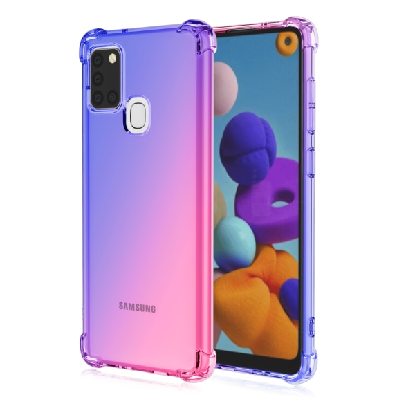 Silikonskal - Samsung Galaxy A21S Transparent/Genomskinlig