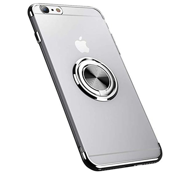 Silikonskal med Ringhållare - iPhone 5/5S Blå