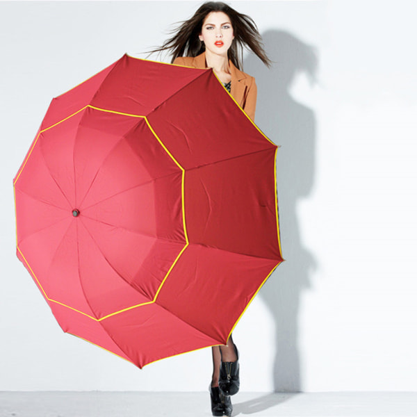 Slitesterk stilig stor paraply Svart 31b4 | Svart | Fyndiq