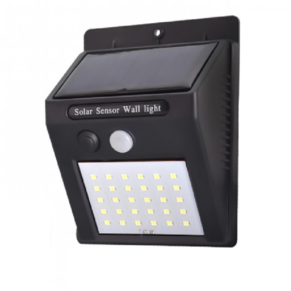 Effektiv og holdbar Solar PIR automatisk udendørs belysning 30 LED