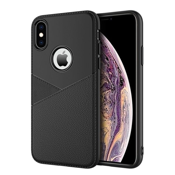 iPhone X/XS - Effektivt Smart Cover Marinblå