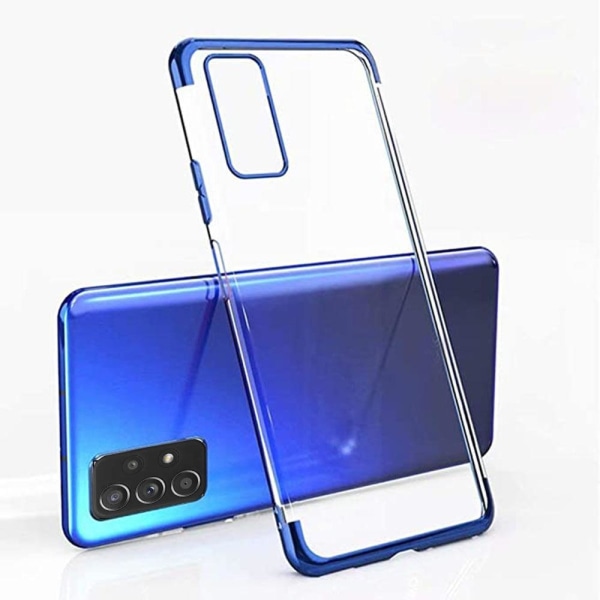 Samsung Galaxy A52 - Gjennomtenkt FLOVEME silikondeksel Blå