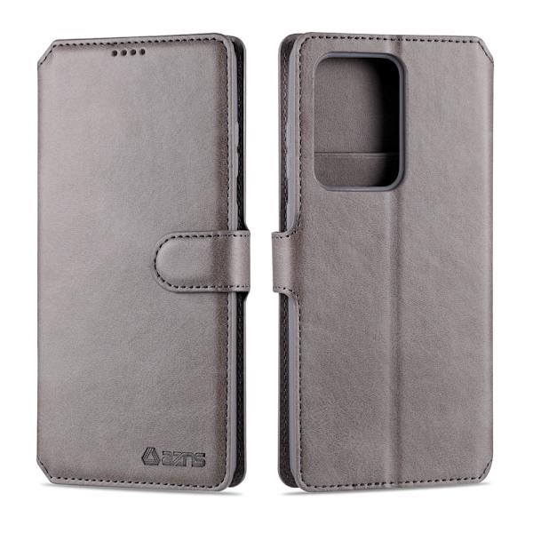 Samsung Galaxy A71 - Stilfuldt pung etui AZNS Svart