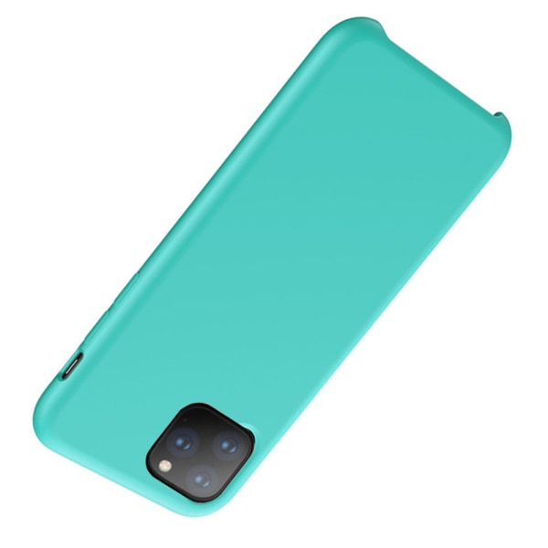 Kraftig beskyttende slankt silikondeksel - iPhone 11 Pro Mörkblå