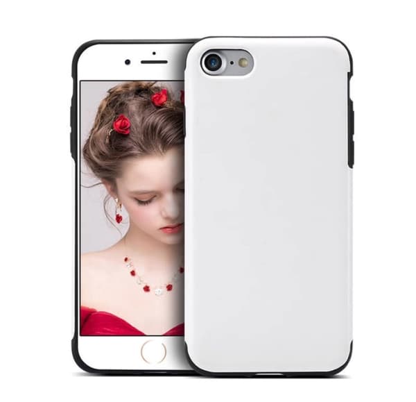 iPhone 6/6s  Retro Läderskal (Smooth) Röd
