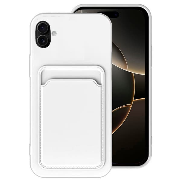 iPhone 16 - Mjukt, greppvänligt silikon skal Orange