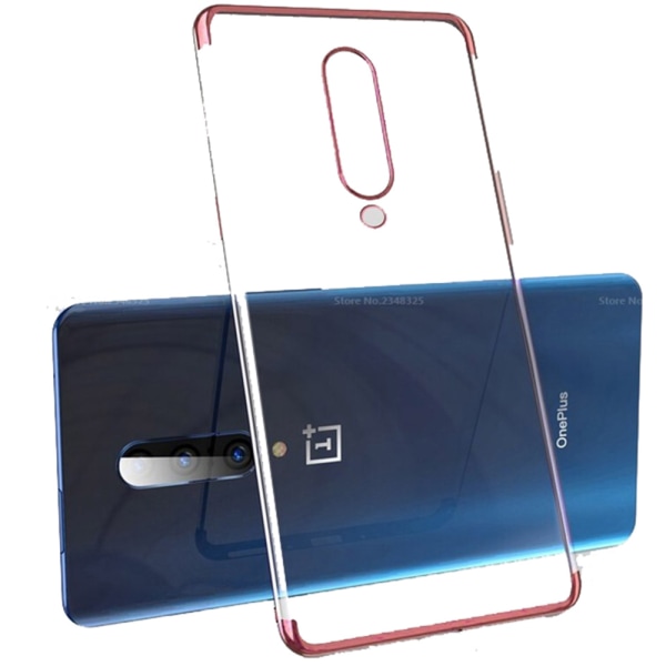 Gennemtænkt silikonecover - OnePlus 7 Pro Röd