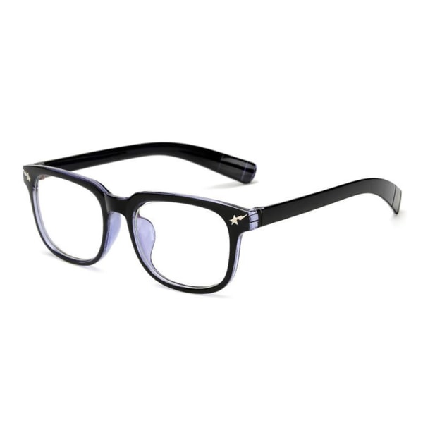 Stilfulde, effektive anti-blå lys-briller Svart/Blå