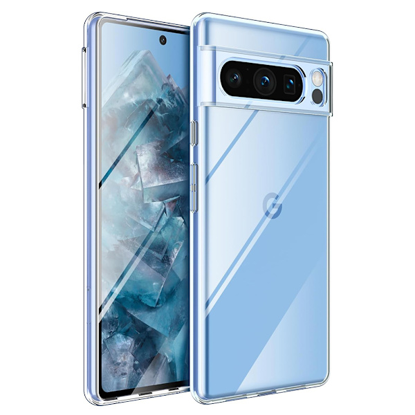 Google Pixel 8 Pro - Smart Stilrent Ultra Tunt Skyddsskal i Silikon