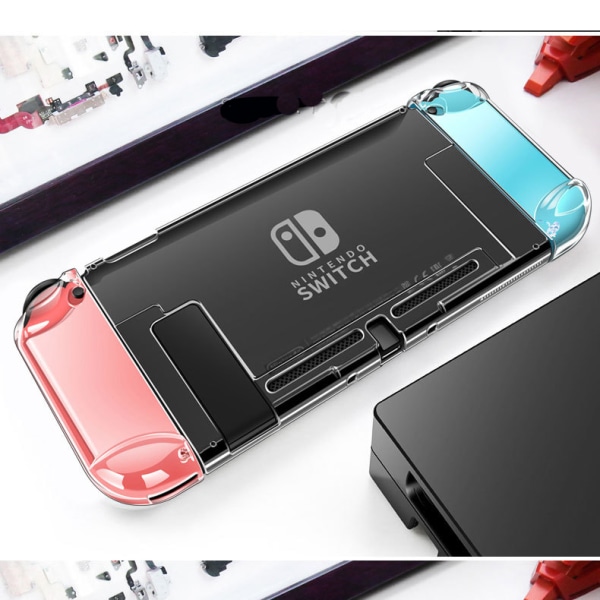 Skyddande Nintendo Switch TPU Skal Genomskinlig